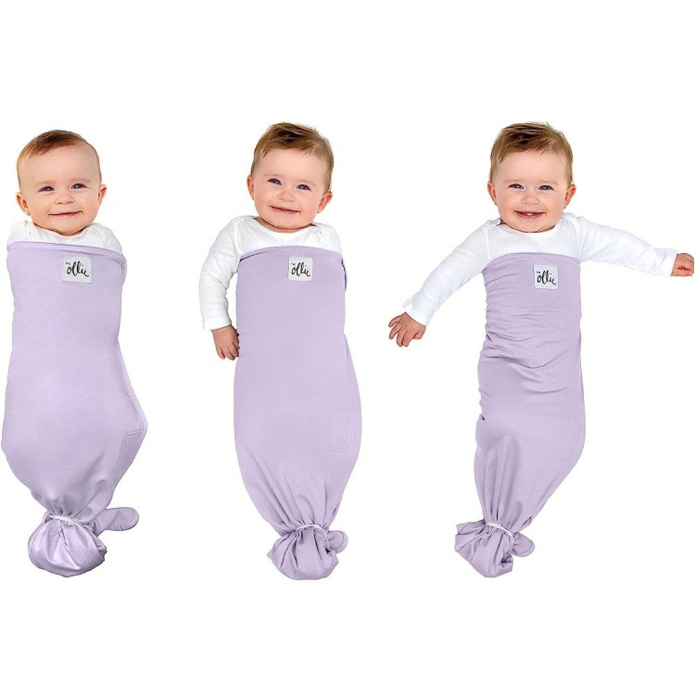 Ollie Lavender Baby Swaddle